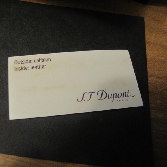 ST Dupont Men's Wallet with Authenticity Certificate and original packag… - Picture 8 of 16